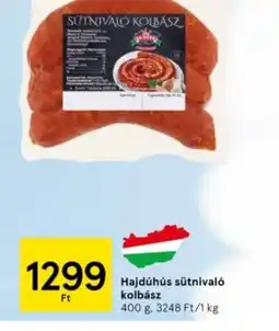 Tesco Hajdúhús sütnival kolbász ajánlat