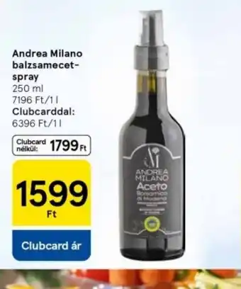 Tesco Andrea Milano balzsamecet-spray ajánlat