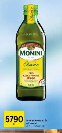 Tesco Monini extra szűz olívaolaj ajánlat