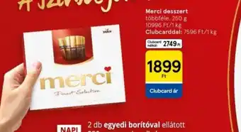 Tesco Merci Desszert ajánlat