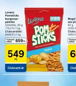 Tesco Lorenz Pom Sticks burgonya-pálcika ajánlat