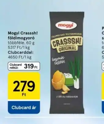 Tesco Mogyi Crasshi! Földímogyor ajánlat