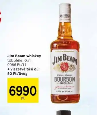 Tesco Jim Beam Whiskey ajánlat