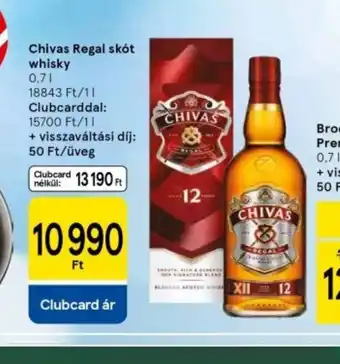 Tesco Chivas Regal skt whisky ajánlat