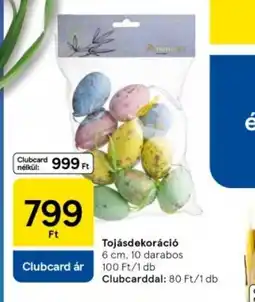 Tesco Tojásdekoráci ajánlat