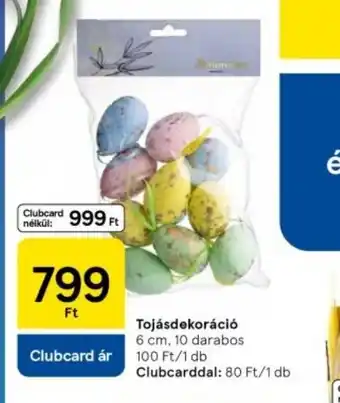 Tesco Tojásdekoráci ajánlat