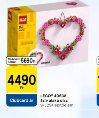 Tesco LEGO® 40638 Szív alakú dísz ajánlat