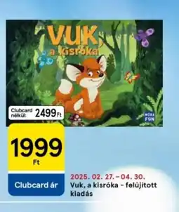 Tesco Vuk, a kisrka ajánlat