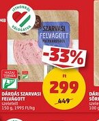 PENNY Dárdás Szarvasi Felvágott ajánlat