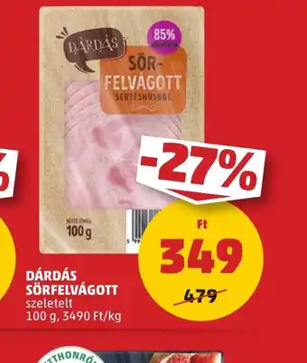 PENNY Dáridás Sörfelvágott ajánlat