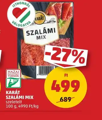 PENNY Karát Szalámi Mix ajánlat