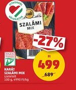 PENNY Karát Szalámi Mix ajánlat