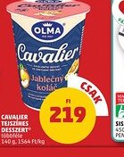 PENNY Olma Cavalier Tejzsínes Desszert ajánlat