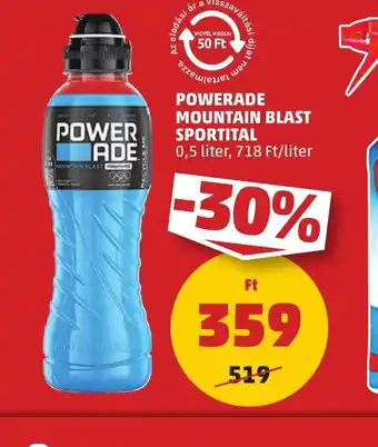 PENNY Powerade Mountain Blast Sportital ajánlat