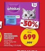 PENNY Whiskas Macskaeledel Multipack ajánlat