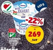 PENNY Sissy Natúr Joghurt ajánlat