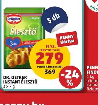 PENNY Dr. Oetker Instant Élesztő ajánlat