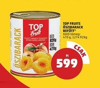 PENNY Top Fruits Őszibarack Befőtt ajánlat