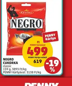 PENNY Negro cukorka ajánlat