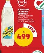 PENNY Schweppes, Dr Pepper Üdítőital ajánlat