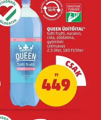 PENNY Queen Üdítőital ajánlat