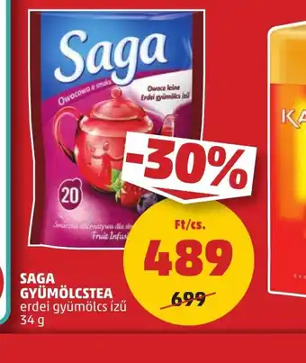 PENNY Saga Gyümölcstea ajánlat