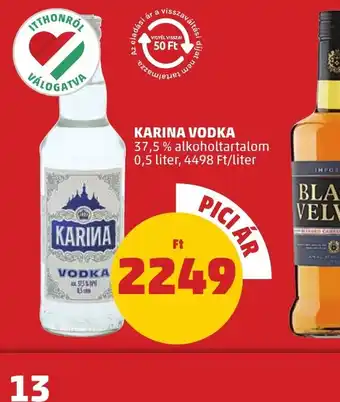 PENNY Karina Vodka ajánlat