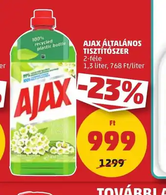 PENNY Ajax Átlagos Tisztítszer ajánlat