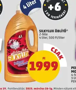 PENNY Silkylux öblítő ajánlat