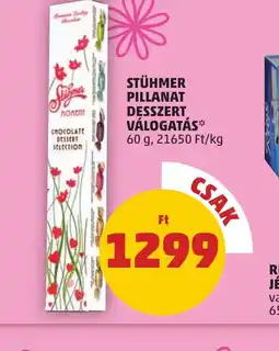 PENNY Stühmer Pillanat Desszert Válogatás ajánlat