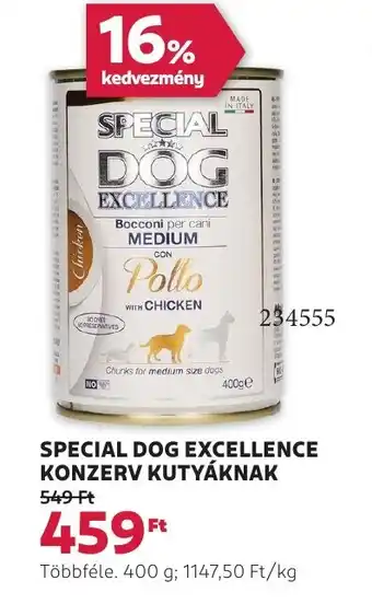 Rossmann Special dog excellence konzerv kutyáknak ajánlat