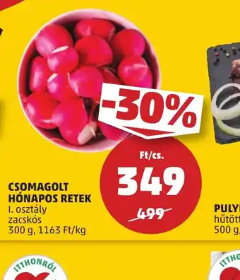 PENNY Csomagolt hnapos retek ajánlat