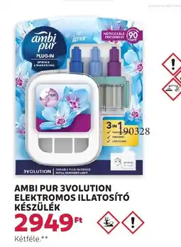 Rossmann Ambi pur 3volution elektromos illatosító ajánlat