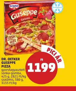 PENNY Dr. Oetker Giuseppe Pizza Salami ajánlat