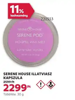 Rossmann Serene house illatviasz kapszula ajánlat