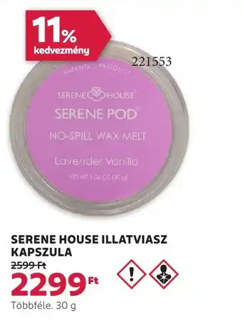 Rossmann Serene house illatviasz kapszula ajánlat