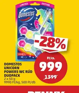 PENNY Domestos Unicorn Powers WC Rúd Duopack ajánlat