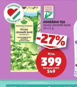 PENNY Herbária Tea Orvosi citromfű levél ajánlat