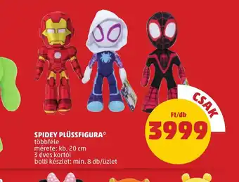 PENNY Spidey Plüssfigura ajánlat