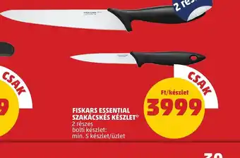 PENNY Fiskars Essential Szakácskés szett ajánlat