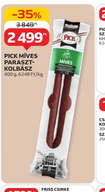 Auchan PICK Mives Paraszts-Kolbász ajánlat