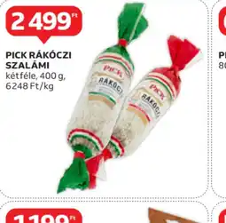 Auchan Pick Rákczi Szalámi ajánlat