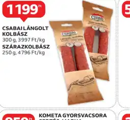 Auchan Csabai Lángolt Kolbász ajánlat