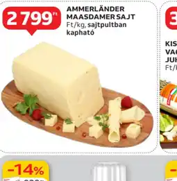 Auchan Ammerländer Maasdammer sajt ajánlat