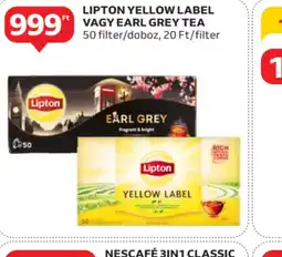 Auchan Lipton Yellow Label vagy Earl Grey Tea ajánlat