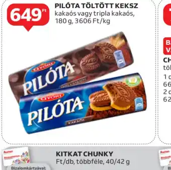 Auchan Pilta Tölött Keksz ajánlat