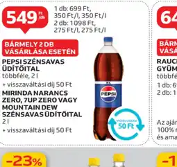 Auchan Pepsi Szénsavas Üdítőital ajánlat