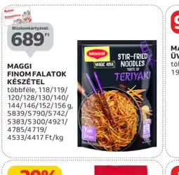 Auchan Maggi Finom Falatok Készétel ajánlat