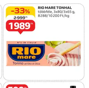 Auchan Rio Mare Tonhal ajánlat