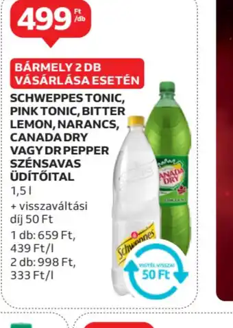 Auchan Schweppes Tonic ajánlat